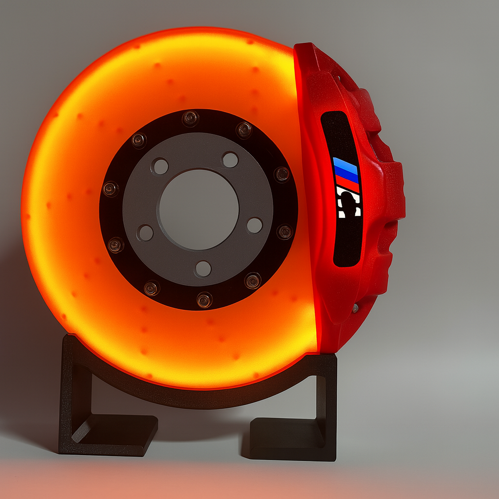 GlowTrack™ – Rotglühende Bremsscheibenlampe