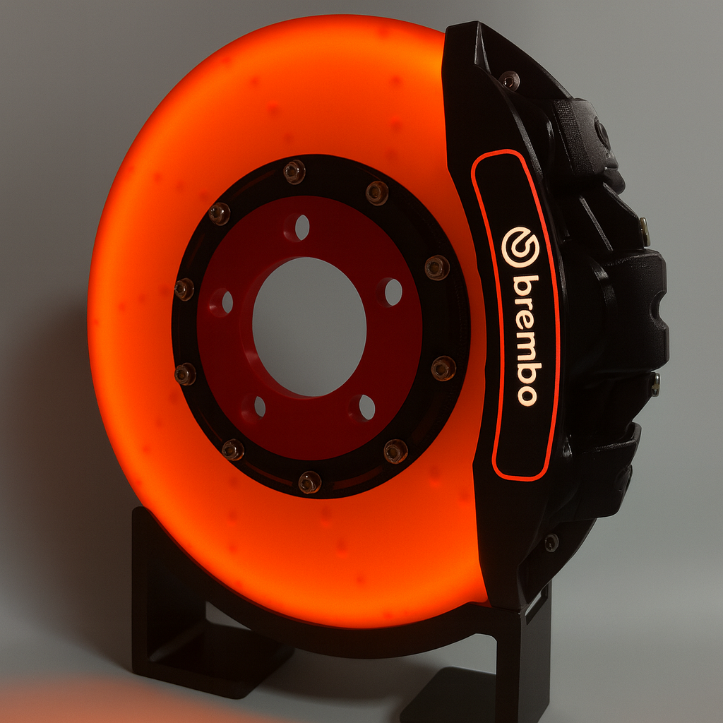 GlowTrack™ – Rotglühende Bremsscheibenlampe