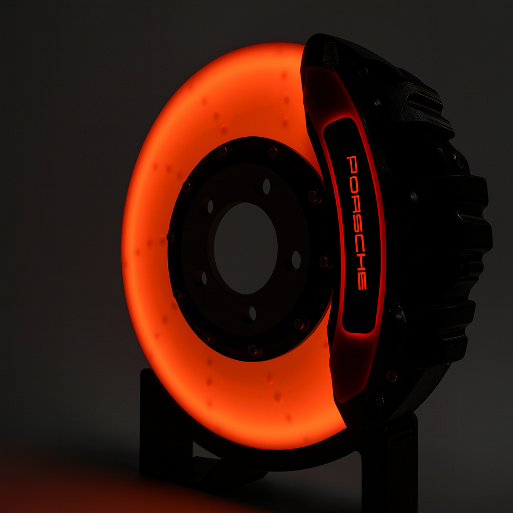GlowTrack™ – Rotglühende Bremsscheibenlampe