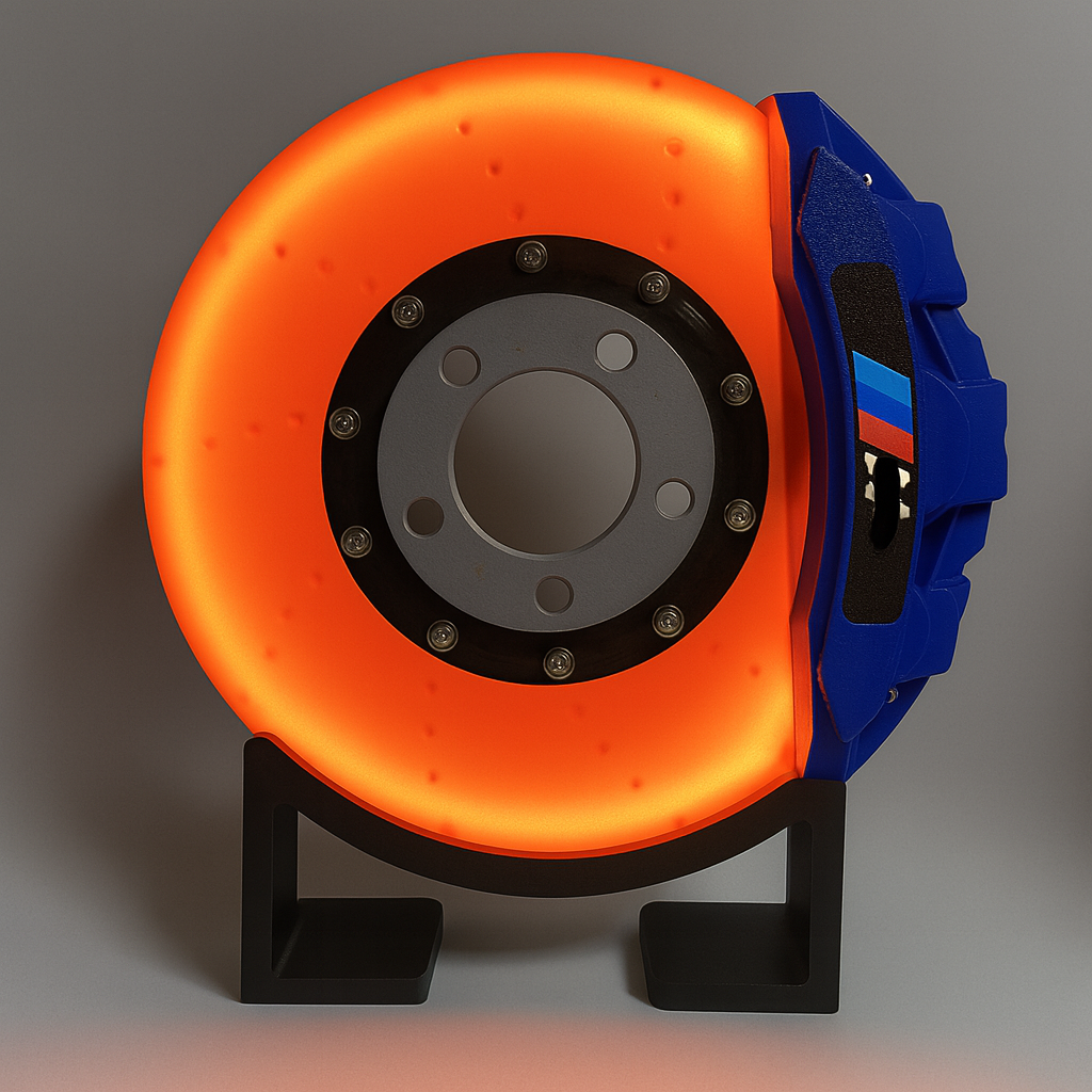 GlowTrack™ – Rotglühende Bremsscheibenlampe